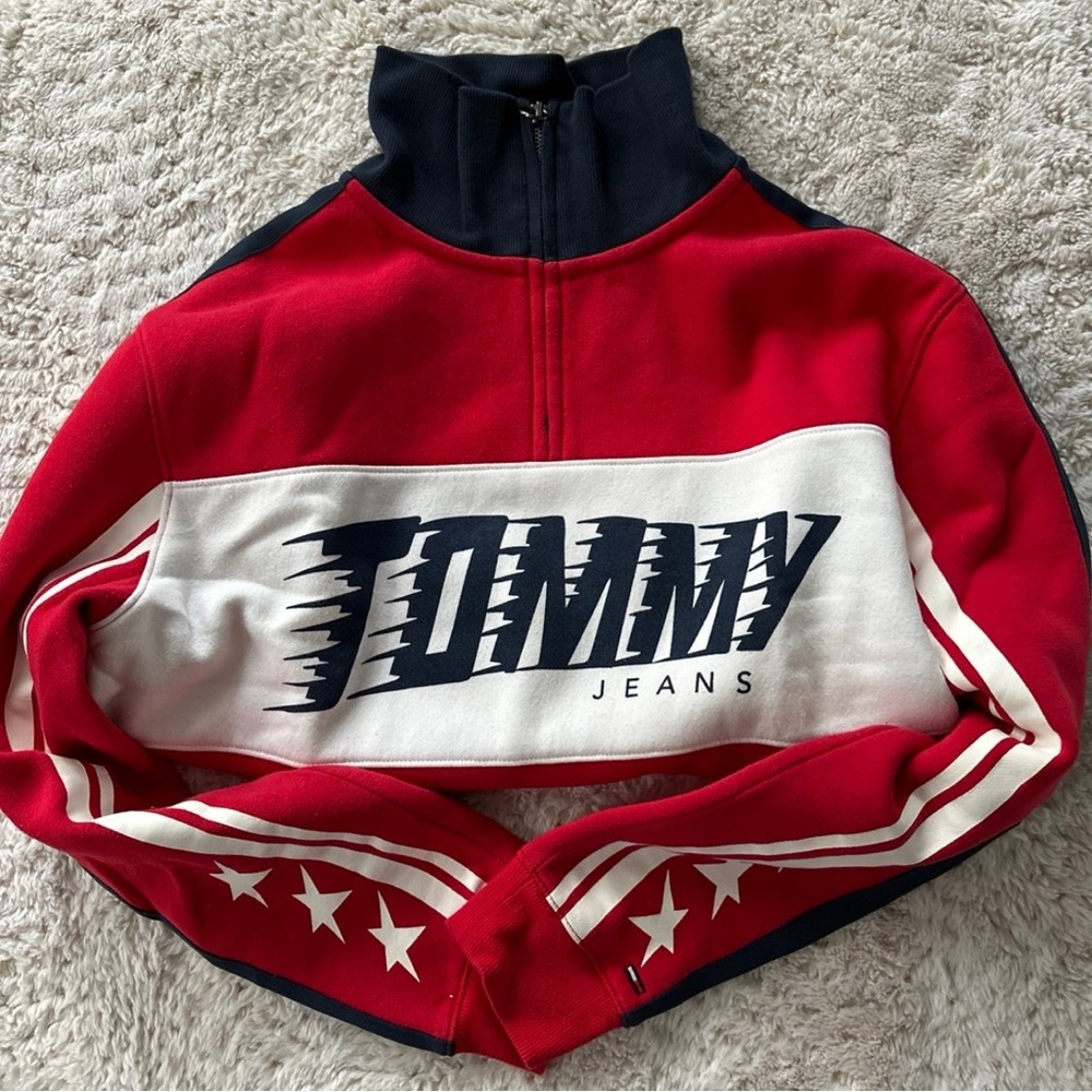 Tommy Jeans Quarter Zip Sweatshirt